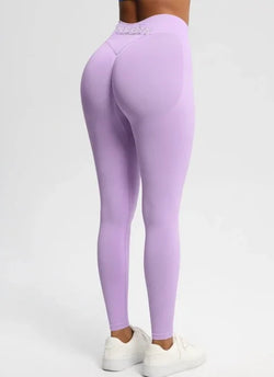 NVGTN New Peach Yoga Pants Seamless High-waisted Hip Lifting Fitness Pants Women Tight Wear Running Elastic Sports Pants